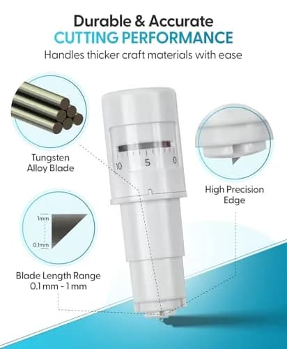 Silhouette America Cameo 3 Auto Blade Replacement | Sintered Tungsten Alloy for Precise Cutting thumbnail 3