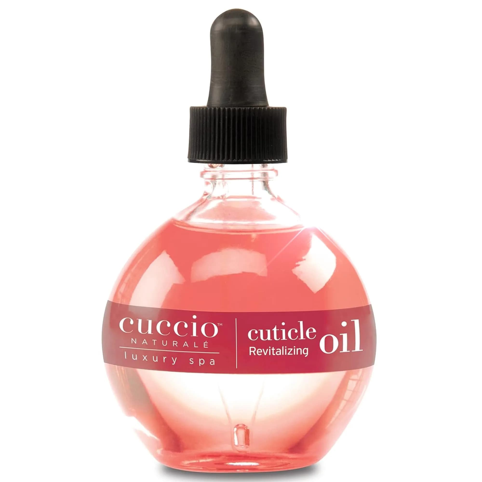Cuccio Naturale Pomegranate & Fig Revitalizing Cuticle Oil 68ml (2.30 Fl Oz) | Lightweight Hydrating Nail Conditioner - main product image
