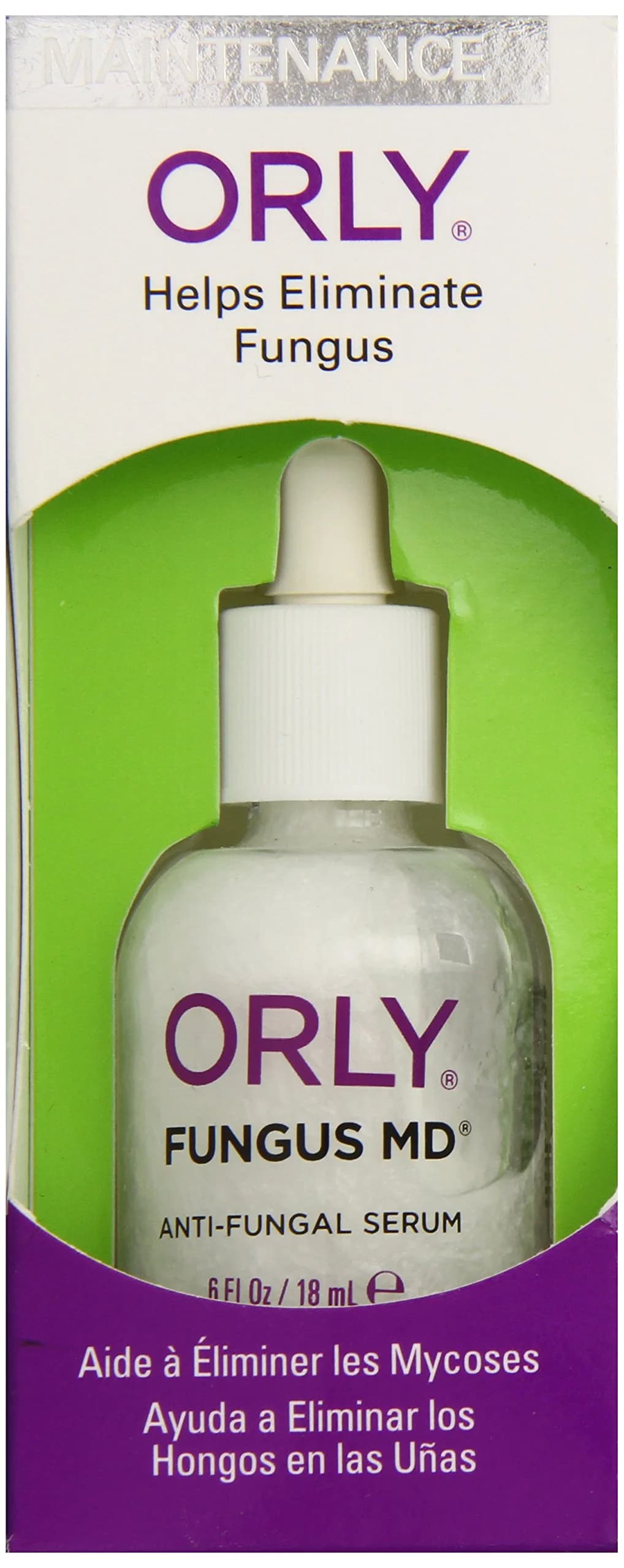 Orly Fungus MD Nail Treatment 18ml (0.6 Fl Oz) | Professional Salon Formula for Cuticle Care — Lumbar Cushion color-1716