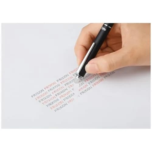 Pilot Frixion Ballpoint Pen, Firxion Biz 2, Black & Red Ink | Refillable, Hybrid Ink, 1 Count thumbnail 4