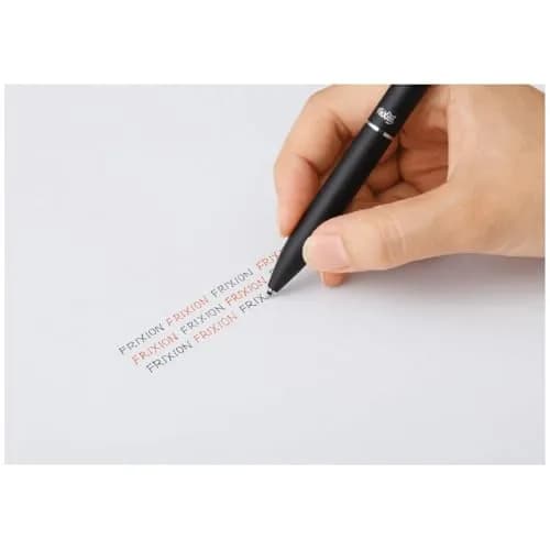 Pilot Frixion Ballpoint Pen, Firxion Biz 2, Black & Red Ink | Refillable, Hybrid Ink, 1 Count thumbnail 3
