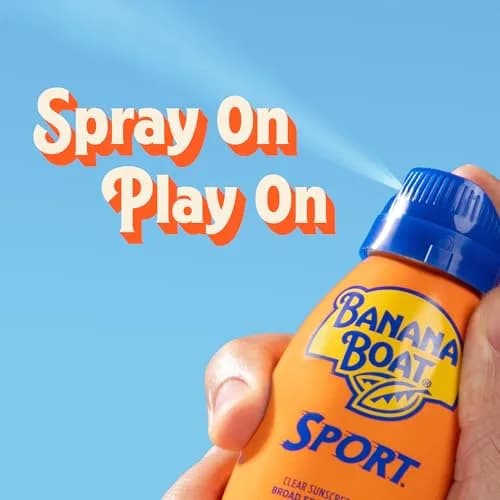Banana Boat Sport SPF 50 Sunscreen Spray, 266 g (9.5 oz) | Sweat & Water Resistant, Broad Spectrum UVA/UVB thumbnail 8