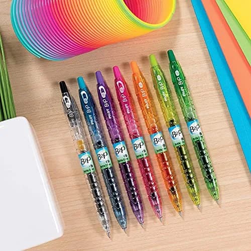 Pilot B2P Colors Gel Pen, Fine Point 0.7mm Assorted Colors | Eco-Friendly Recycled Plastic thumbnail 4