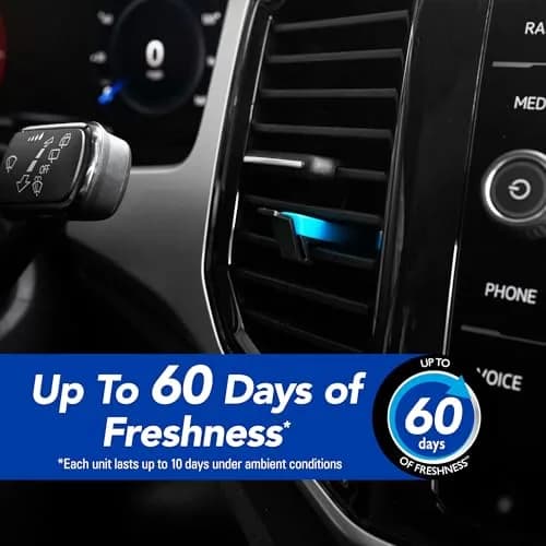 Refresh Your Car Vent Sticks New Car / Cool Breeze Scent | Discreet 60-Day Odor Control thumbnail 2