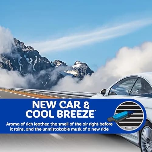Refresh Your Car Vent Sticks New Car / Cool Breeze Scent | Discreet 60-Day Odor Control thumbnail 3