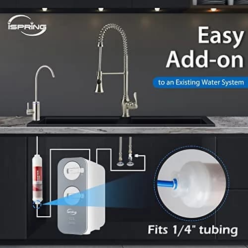 iSpring FA15 Alkaline Water Filter Cartridge 156 g (5.5 oz) | NSF Certified pH Balance & Mineral Restoration thumbnail 6