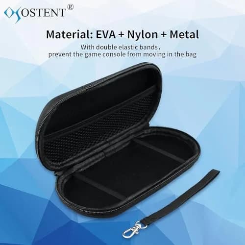OSTENT EVA Hard Travel Carry Case Bag Protector for Sony PSP 1000 2000 3000 | Protects Console from Dust & Scratches thumbnail 2