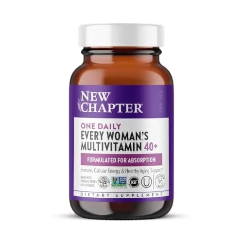 New Chapter Every Woman's One Daily 40+ Multivitamin 96 Tablets | Supports Immune & Bone Health thumbnail 1