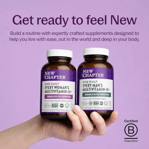 New Chapter Every Woman's One Daily 40+ Multivitamin 96 Tablets | Supports Immune & Bone Health thumbnail 8