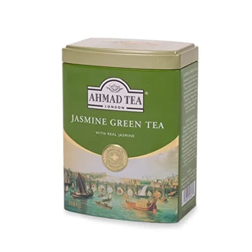 Ahmad Tea Jasmine Green Tea 100g Tin | Award-Winning, Sugar-Free, Caffeinated thumbnail 2