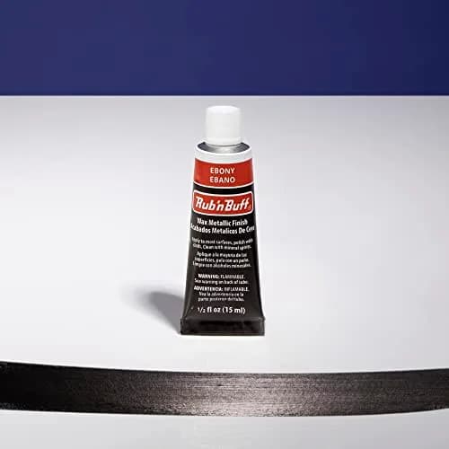 AMACO Rub n Buff Wax Metallic Finish Ebony | Versatile Gilding Wax for Furniture & Crafts thumbnail 2