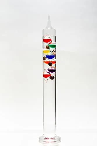 Glassic Gifts® Galileo Thermometer (17" Tall) | Classic Indoor & Outdoor Decor thumbnail 1