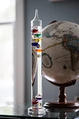 Glassic Gifts® Galileo Thermometer (17" Tall) | Classic Indoor & Outdoor Decor thumbnail 2