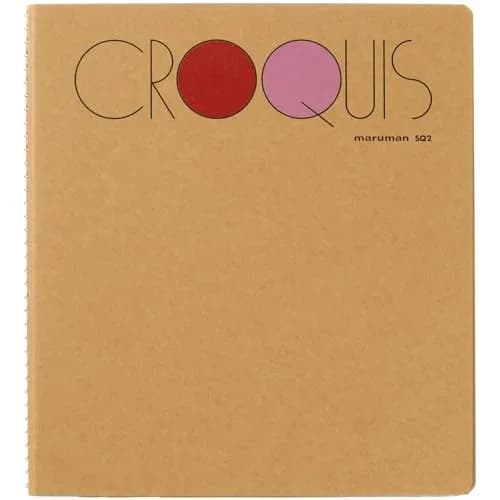 Maruman Croquis Drawing Pad 6.93" x 6.10" | Acid-Free Sketchbook for Artists thumbnail 1