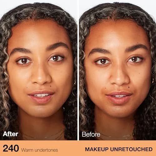 Maybelline Fit Me Dewy + Smooth Foundation, Golden Beige 240, 29.57ml | Hydrating Luminous Finish thumbnail 3
