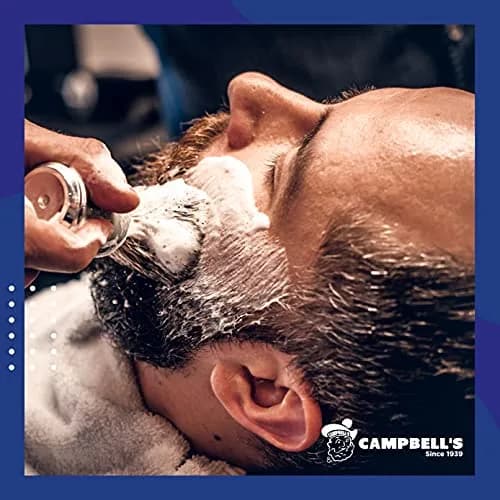 Campbell’s Liquid Shave Cream Lather, 8 Fl Oz (Pack of 12) | Barbershop-Quality Hot Lather for Professional Shaves thumbnail 5