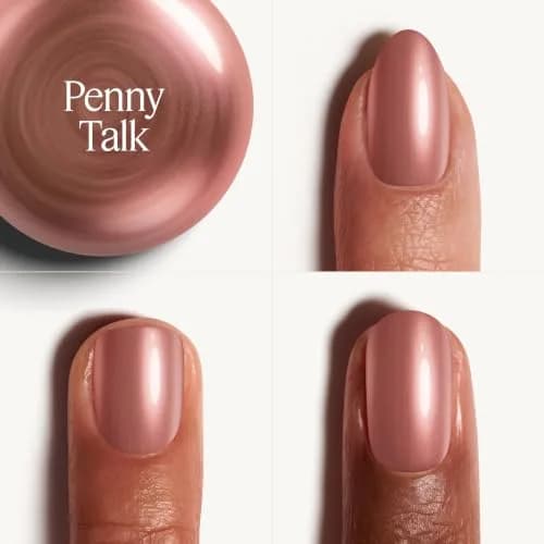 essie Penny Talk Copper Metallic Nail Polish 0.46 Fl Oz | Vegan, Salon-Quality, Flawless Glossy Finish thumbnail 3