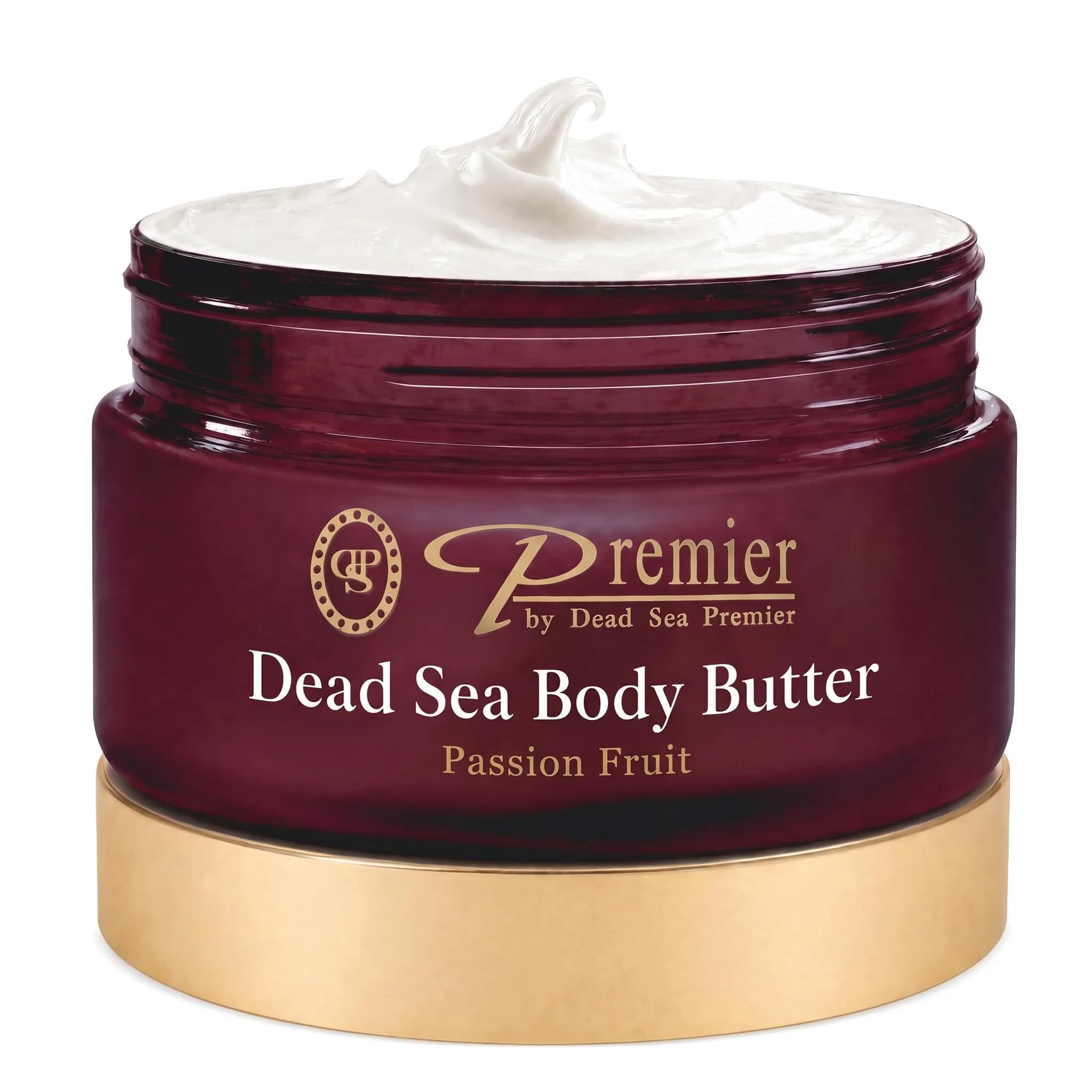 Premier Dead Sea Body Butter- Shea Butter Moisturizer, Herbal 5.95 Fl Oz | Deep Hydration & Anti-Aging for Dry Skin