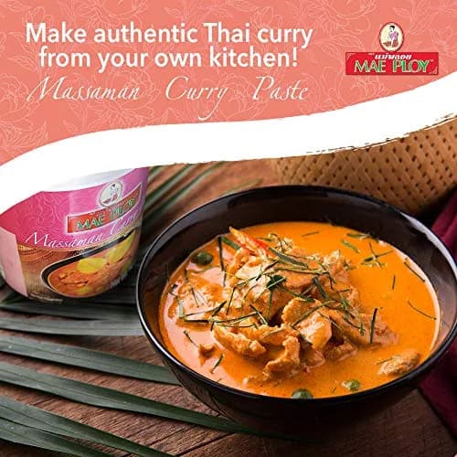 Mae Ploy Massaman Curry Paste 400g (14 oz) | Authentic Thai Flavor for Curries & Marinades thumbnail 2