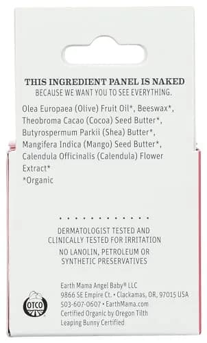 Earth Mama Organic Nipple Butter 60ml (2 fl oz) | Lanolin-Free Balm for Breastfeeding & Dry Skin thumbnail 2