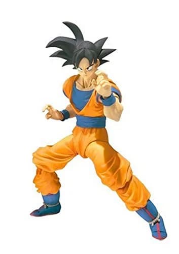 Tamashii Nations Goku Action Figure 5.5 inches | Interchangeable faces & hands, Kamehameha effect, anime collectible thumbnail 2
