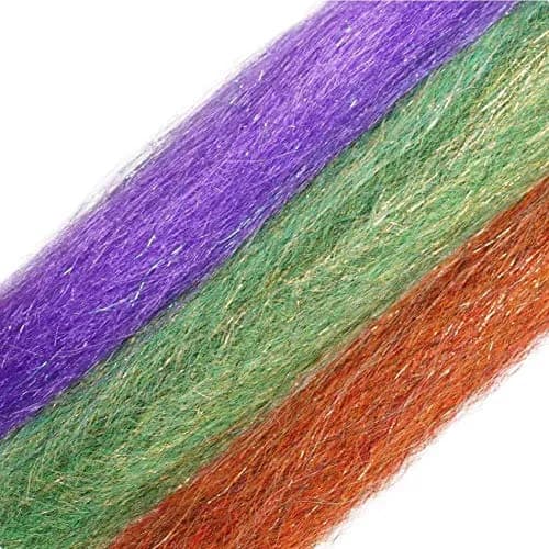 Hareline Fly Tying Steve Farrar Sf Blend Orange #04 | Synthetic Yarn for Large Streamers, Durable & Great Movement thumbnail 2