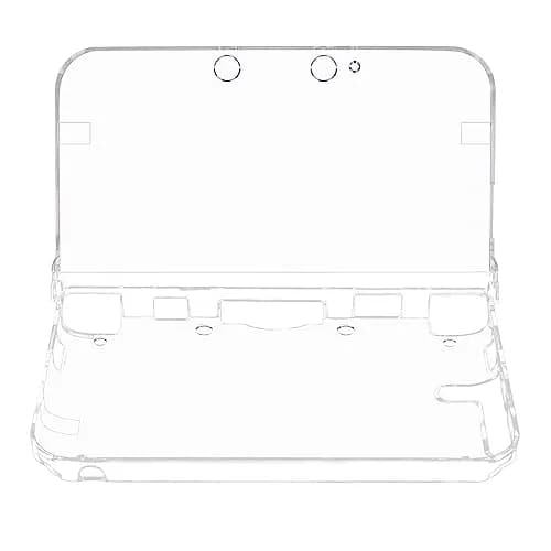 OSTENT Clear Crystal Hard Guard Case for Nintendo 3DS XL LL | Protects from Scratches & Impact thumbnail 1