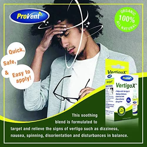 proVent Vertigo X Relief Oil 0.15 Fl Oz (4.4 ml) | Natural Motion Sickness & Nausea Relief thumbnail 3