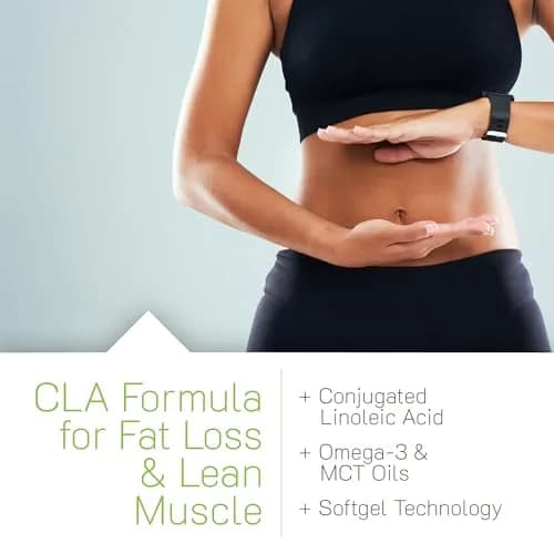 Irwin Naturals CLA Lean Body Fat Reduction 80 Softgels | Supports Fat Loss & Muscle Tone thumbnail 4