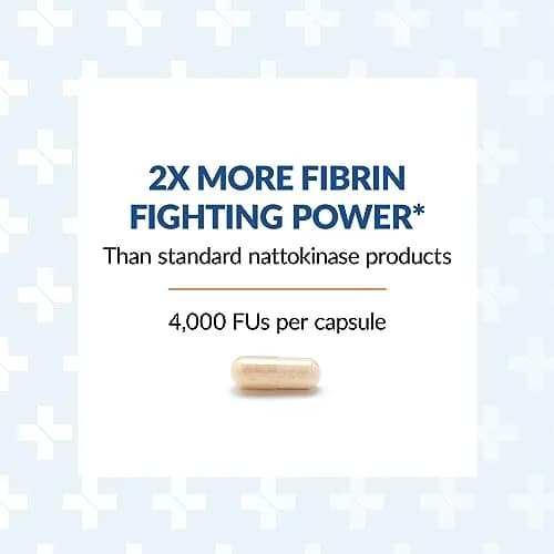 Arthur Andrew Medical Nattovena Pure Nattokinase 4000 FU 90 Capsules | Cardiovascular Support & Healthy Blood Flow thumbnail 3