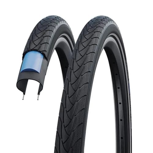 SCHWALBE Marathon Plus 26" x 1.5" Clincher Wire Endurance Tire | Puncture-Resistant, Black thumbnail 1