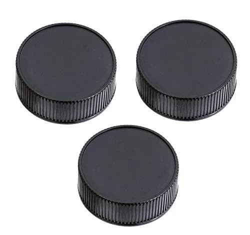 Fotasy Rear Lens Cap for Leica M Mount Lenses (3-Pack, Black) | Protects Against Scratches, Dust, and Fingerprints thumbnail 1