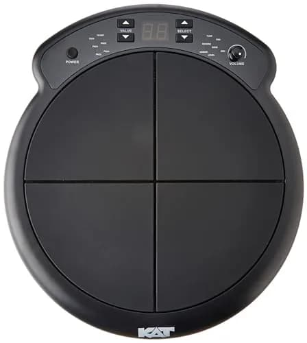 KAT Percussion KTMP1 Electronic Drum and Percussion Pad Sound Module, Black | Velocity-Sensitive Pads & USB/MIDI Connectivity thumbnail 1