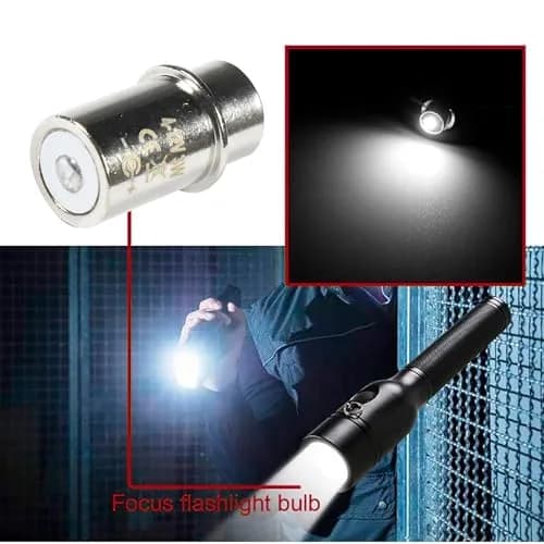 HQRP 10-Pack High Power 3W LED Bulb Compatible with Maglite 3D 4D 5D 6D / 3C 4C 5C 6C / 3-4-5-6 D/C Cell Torch Flashlights thumbnail 8