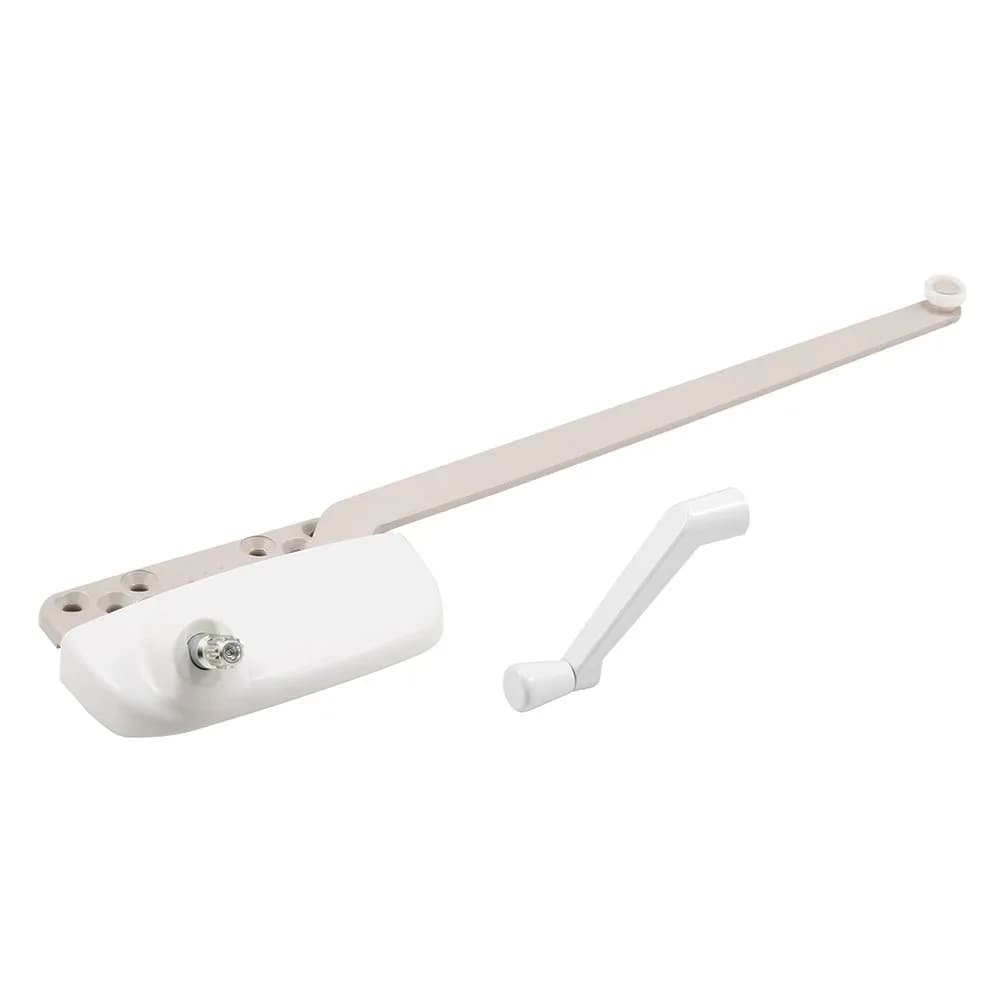 Truth TH 24199 Casement Operator 34.3 cm (13.5 In.) White Right Hand Ellipse | Heavy Duty Diecast Window Hardware — White