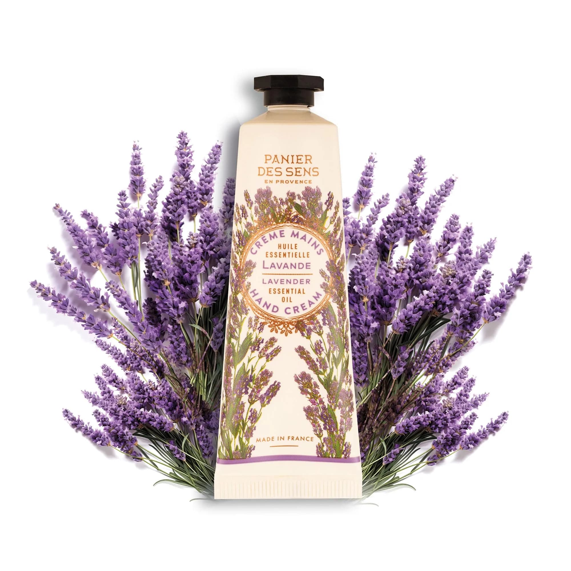 Panier des Sens Provence Citrus Hand Cream 29.57ml (1 Fl Oz) | 20% Shea Butter, Natural Ingredients — Lavender