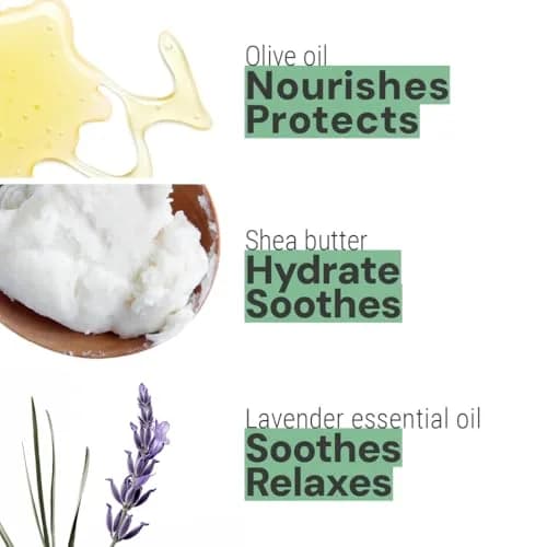 Panier des Sens Lavender Hand Cream Travel Size 29.57ml (1 fl oz) | Soothes Dry Skin with 20% Shea Butter thumbnail 2