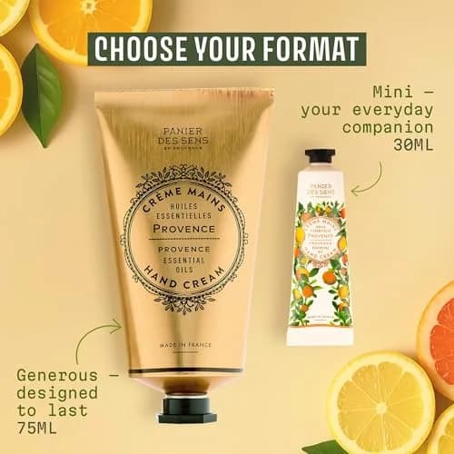 Panier des Sens Provence Citrus Hand Cream 29.57ml (1 Fl Oz) | 20% Shea Butter, Natural Ingredients thumbnail 6