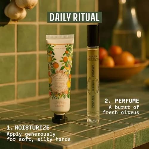 Panier des Sens Provence Citrus Hand Cream 29.57ml (1 Fl Oz) | 20% Shea Butter, Natural Ingredients thumbnail 7