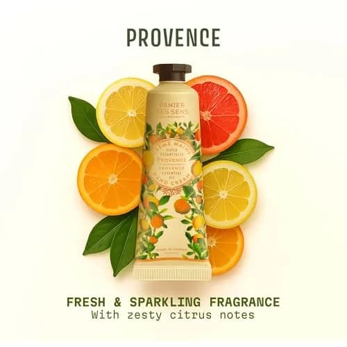 Panier des Sens Provence Citrus Hand Cream 29.57ml (1 Fl Oz) | 20% Shea Butter, Natural Ingredients thumbnail 2