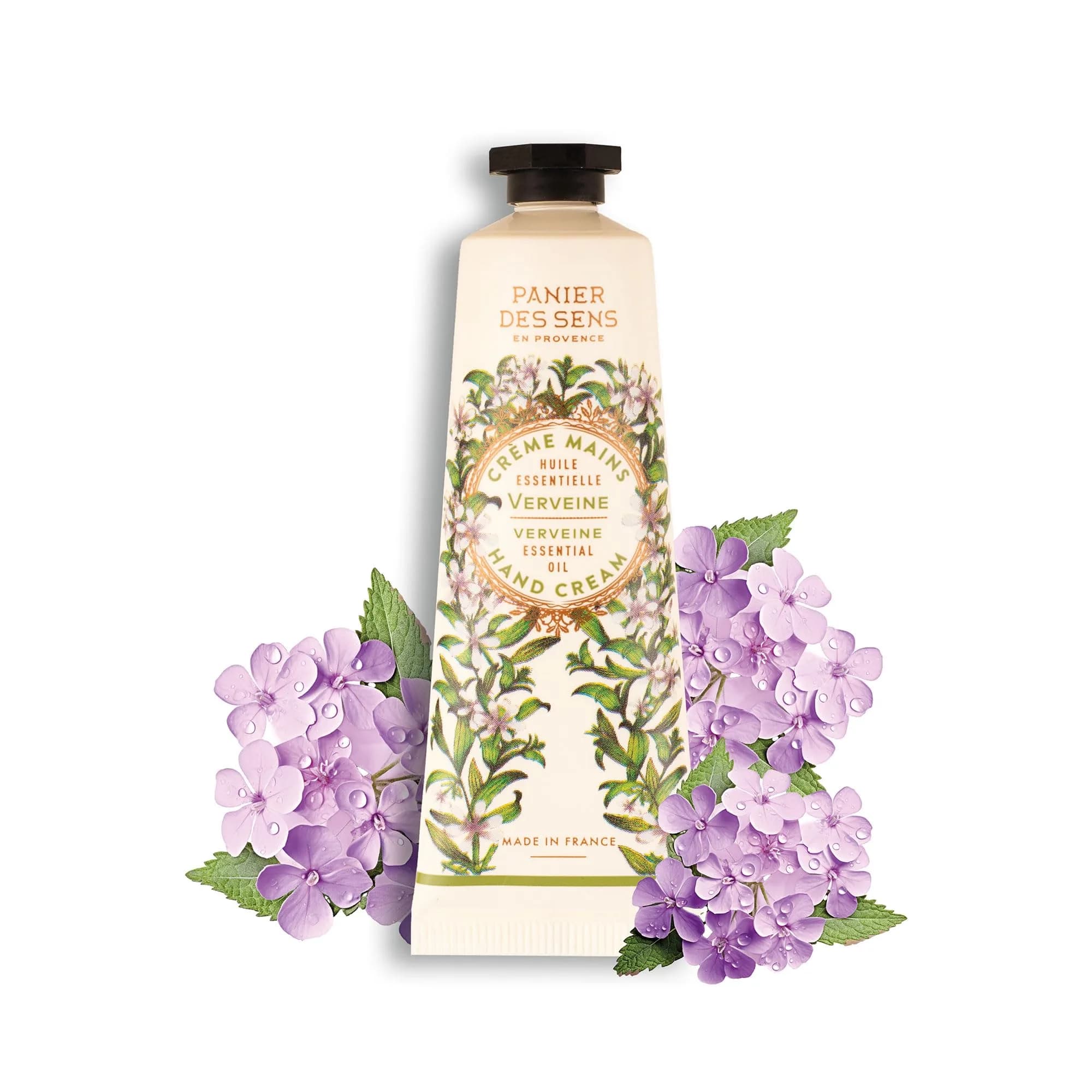 Panier des Sens Provence Citrus Hand Cream 29.57ml (1 Fl Oz) | 20% Shea Butter, Natural Ingredients — Verbena