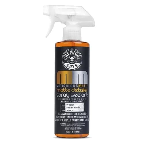 Chemical Guys Meticulous Matte & Satin Finish Detailer & Sealant 473ml (16 Fl Oz) | Preserves Matte & Satin Finishes thumbnail 1