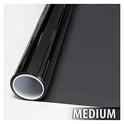 Buydecorativefilm BDF NA35 Window Film Sun Control and Heat Rejection Natural Black 35 (Medium) - 36in X 12ft | Heat & UV Rejection with Light thumbnail 9