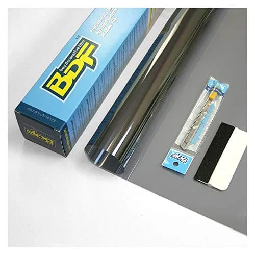 Buydecorativefilm BDF NA35 Window Film Sun Control and Heat Rejection Natural Black 35 (Medium) - 36in X 12ft | Heat & UV Rejection with Light thumbnail 2