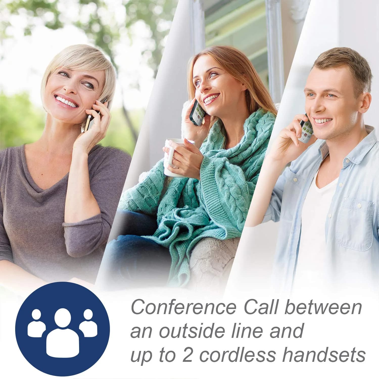VTech CS6719-2 Cordless Phone with Caller ID & 2 Handsets | Full Duplex Speakerphone & Backlit Display - view 7