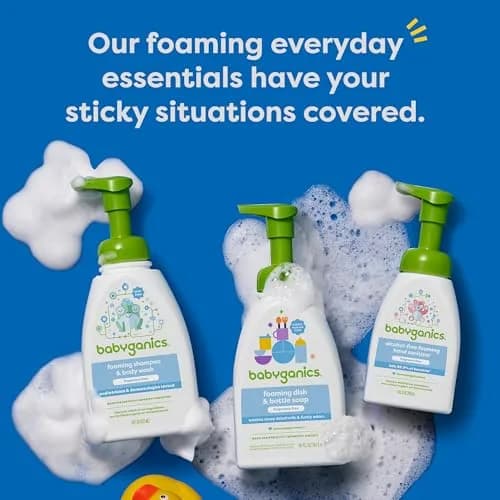 Babyganics Alcohol-Free Foaming Hand Sanitizer, Fragrance Free 253ml (8.45 Fl Oz) | Kills 99.9% of Bacteria thumbnail 7