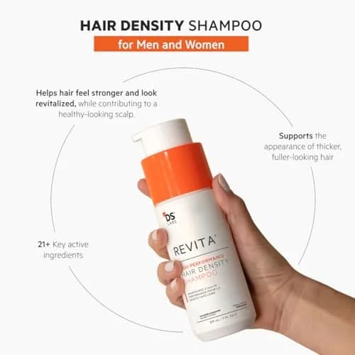 DS Labs Revita Hair Density Shampoo for Thinning Hair | 410ml (7 Fl Oz x 2) | Supports Scalp Wellness & Fuller Looking Hair thumbnail 2