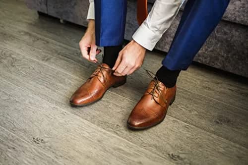 BCB Wear Waxed Cotton Round Shoelaces 1/8" Thick Solid Colors for Dress Shoes (Dark Grey-36) | Durable Wax Coated Laces for Formal Shoes thumbnail 4