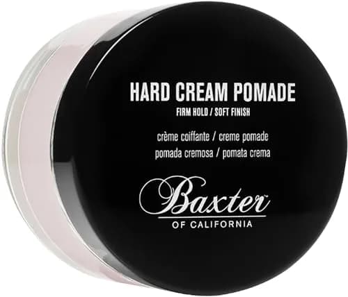 Baxter of California Hard Cream Pomade, 2 Oz | Firm Hold, Natural Finish, Lightweight Styling Cream thumbnail 1