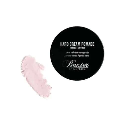 Baxter of California Hard Cream Pomade, 2 Oz | Firm Hold, Natural Finish, Lightweight Styling Cream thumbnail 5